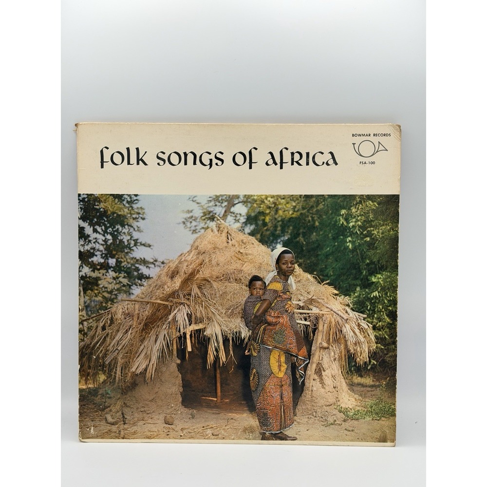 Marni Nixon - Walter Wittel- Folk Songs of Africa 1963 FSA-100 Vinyl 12''